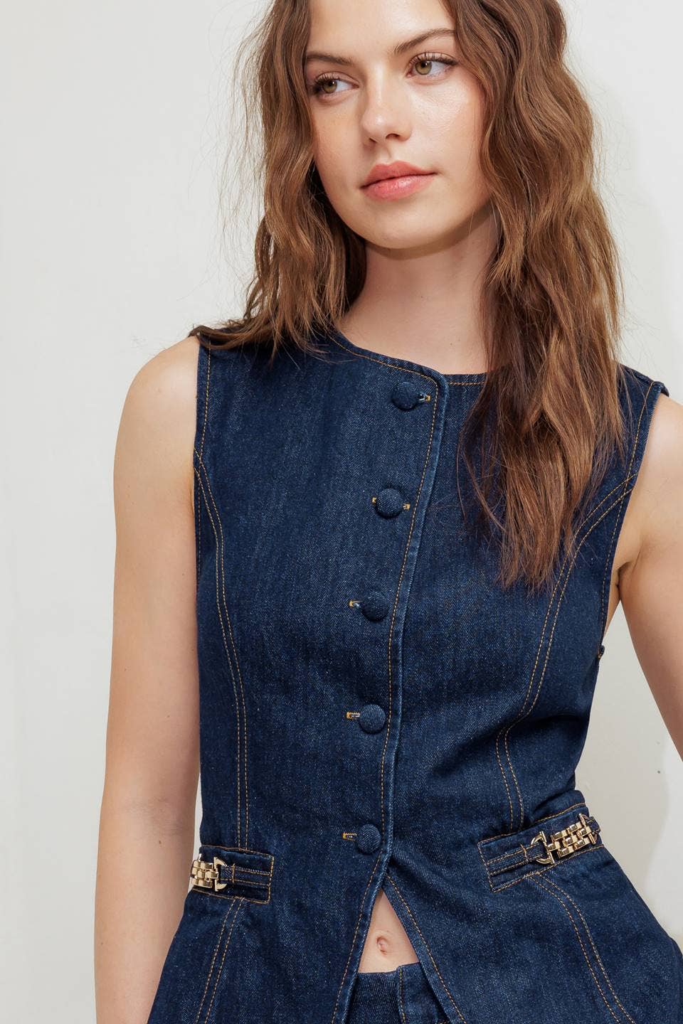 Denim Vest