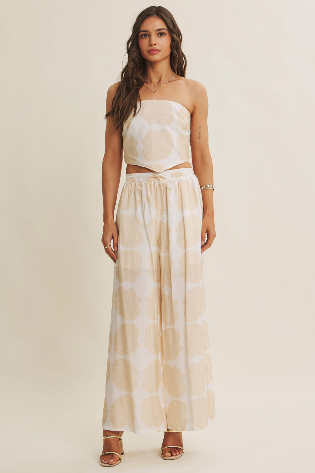 Coastal Breeze Scarf Tube Top