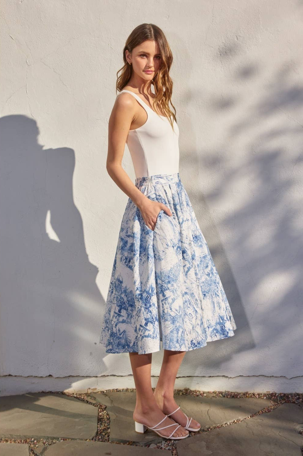 Coastline Midi Skirt