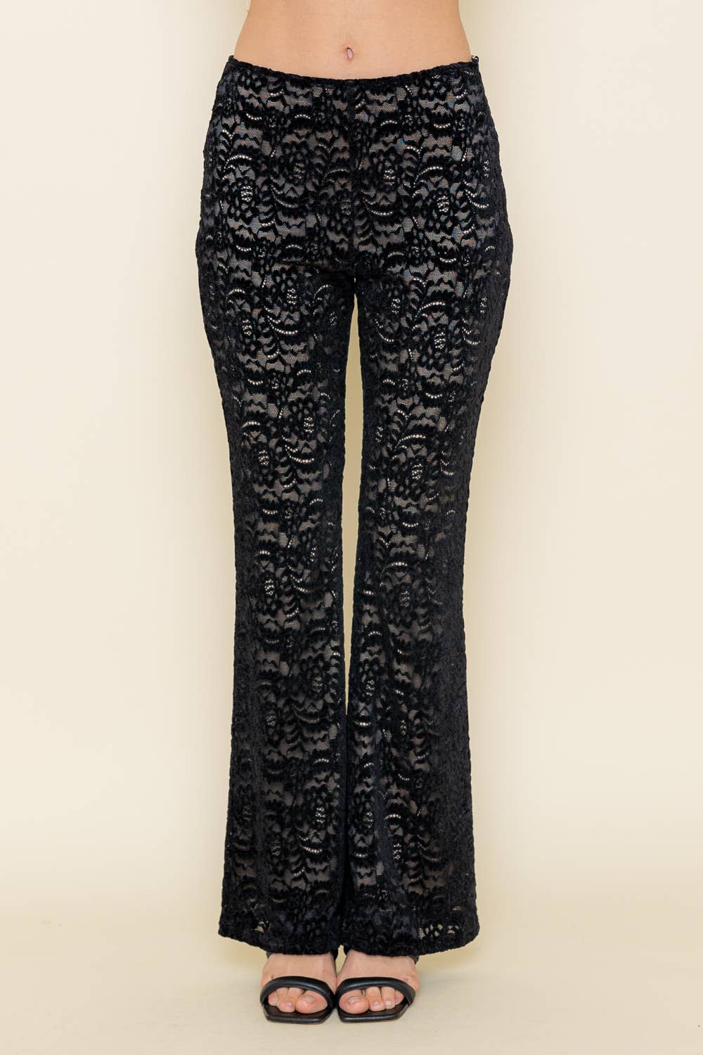 Lace Sheer Pants