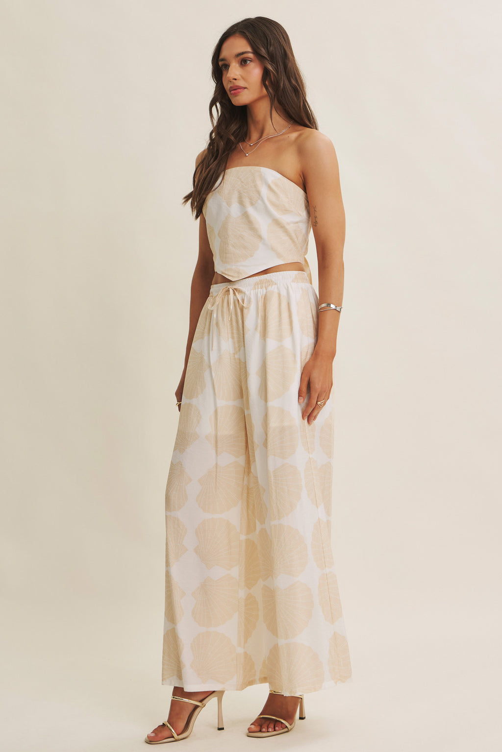 Coastal Breeze Scarf Tube Top