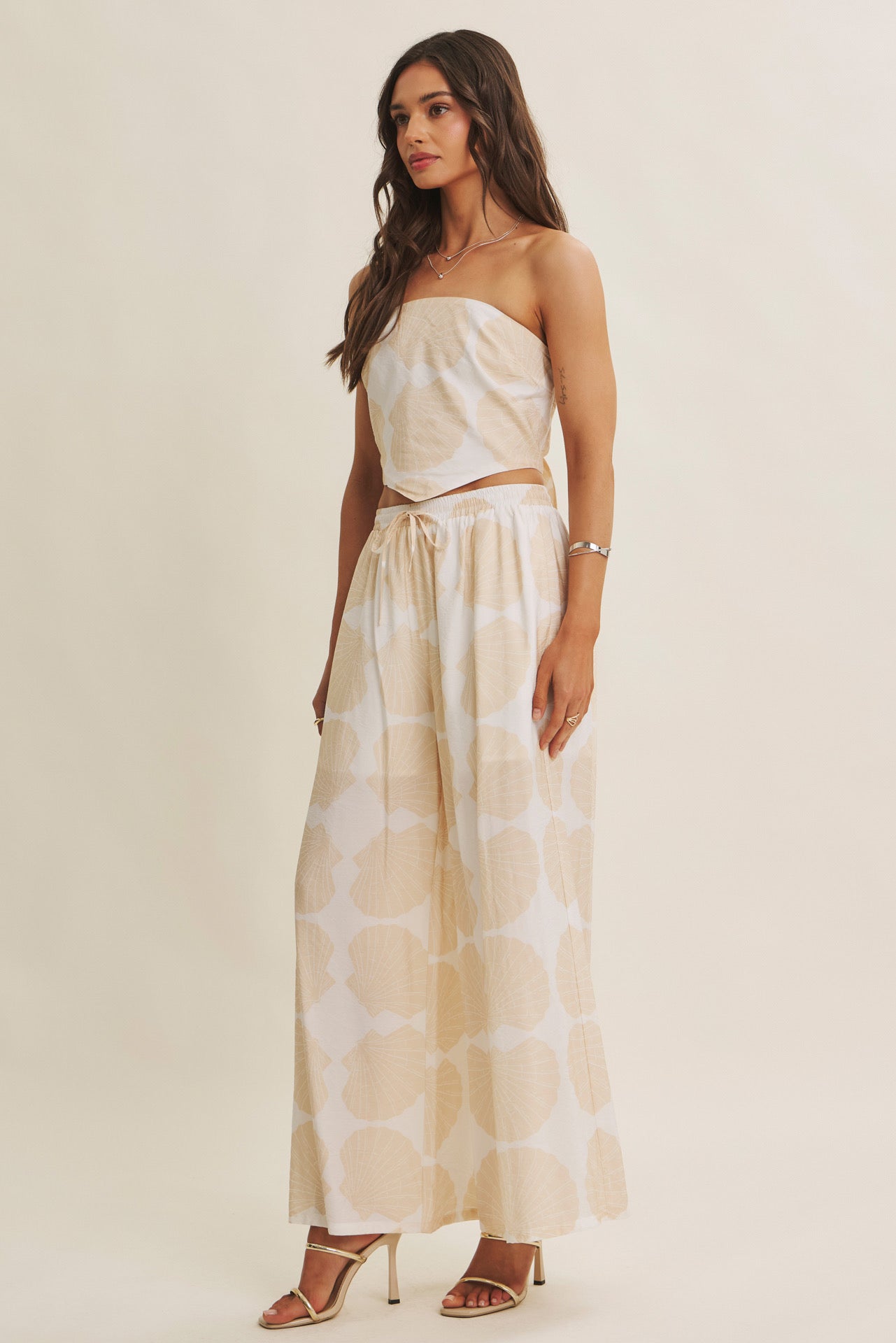 Coastal Breeze Scarf Tube Top