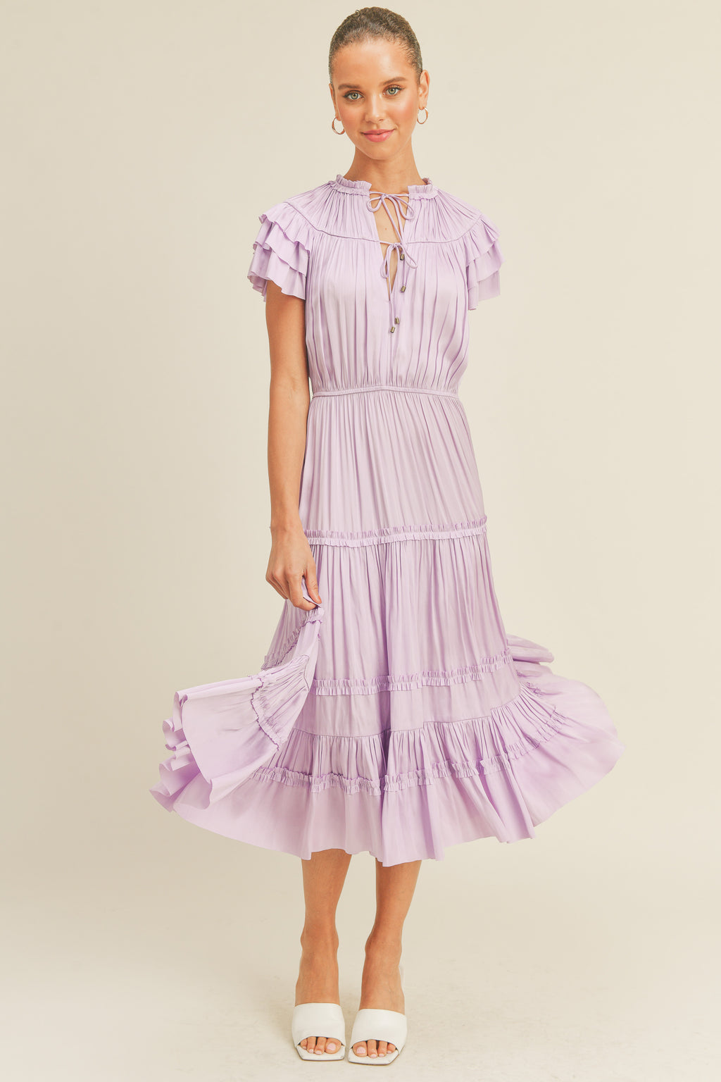 Kianna Dress - Lilac