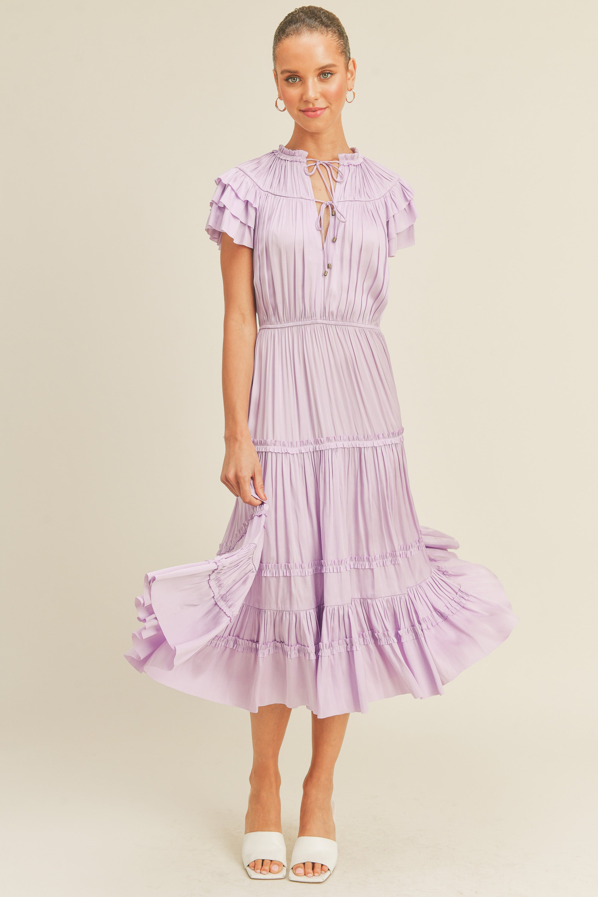 Kianna Dress - Lilac