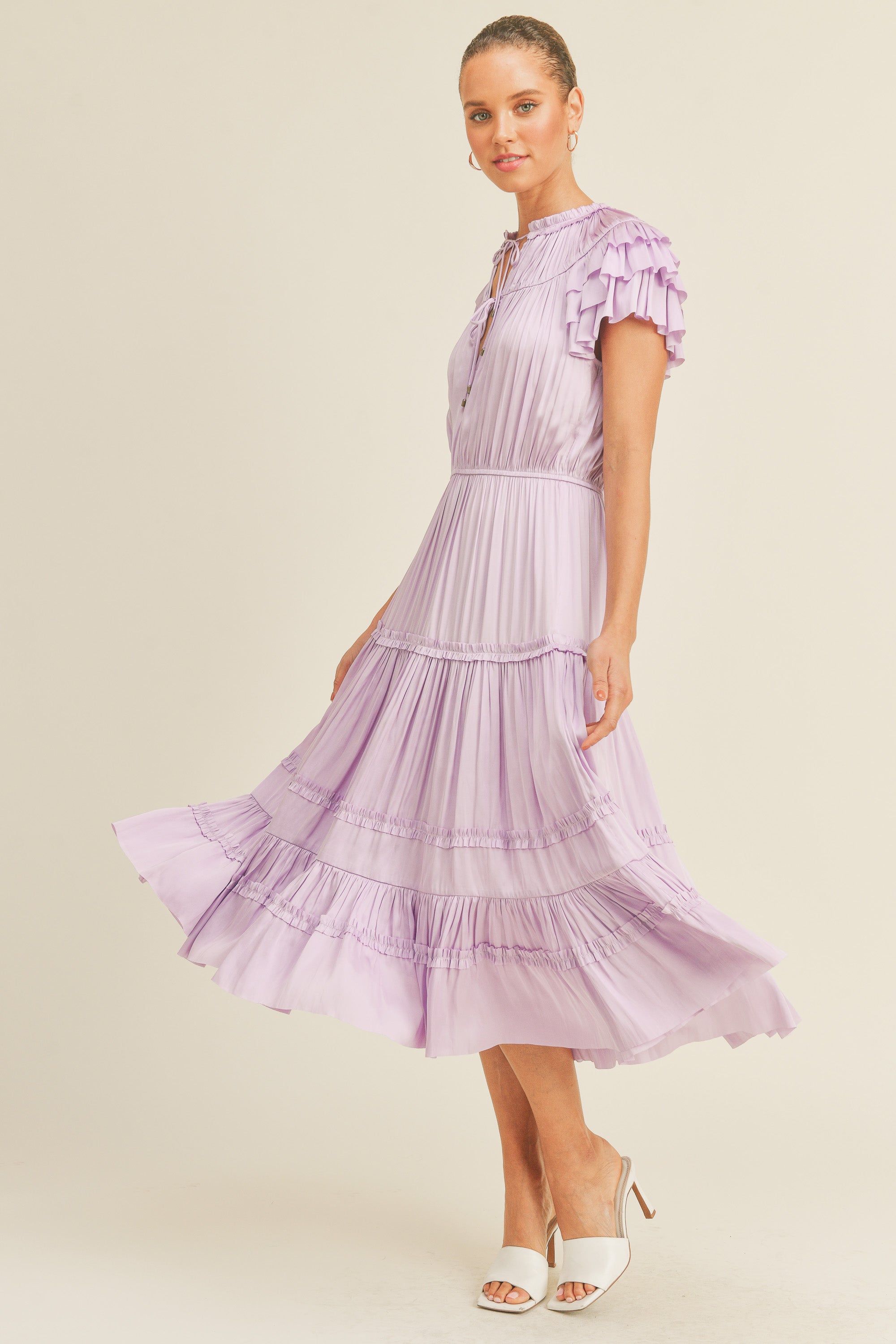 Kianna Dress - Lilac