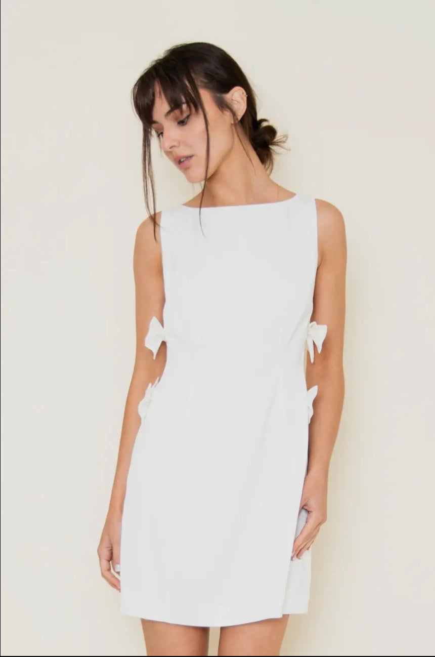 Bow Detail Cocktail Dress
