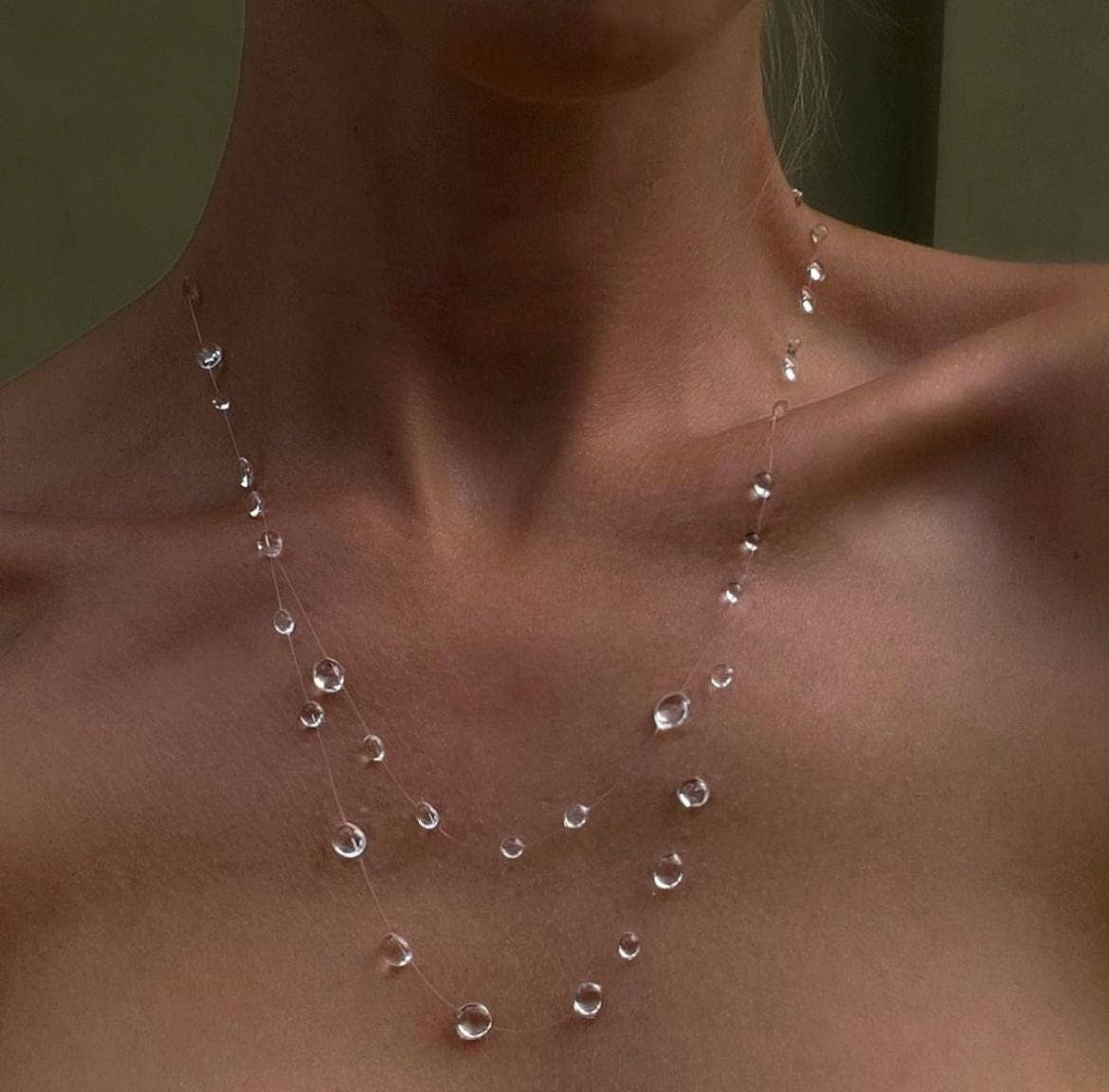 Dew "Waterfall Necklace"