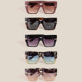 Oversized Square Frame Sunglasses - Assorted Colors