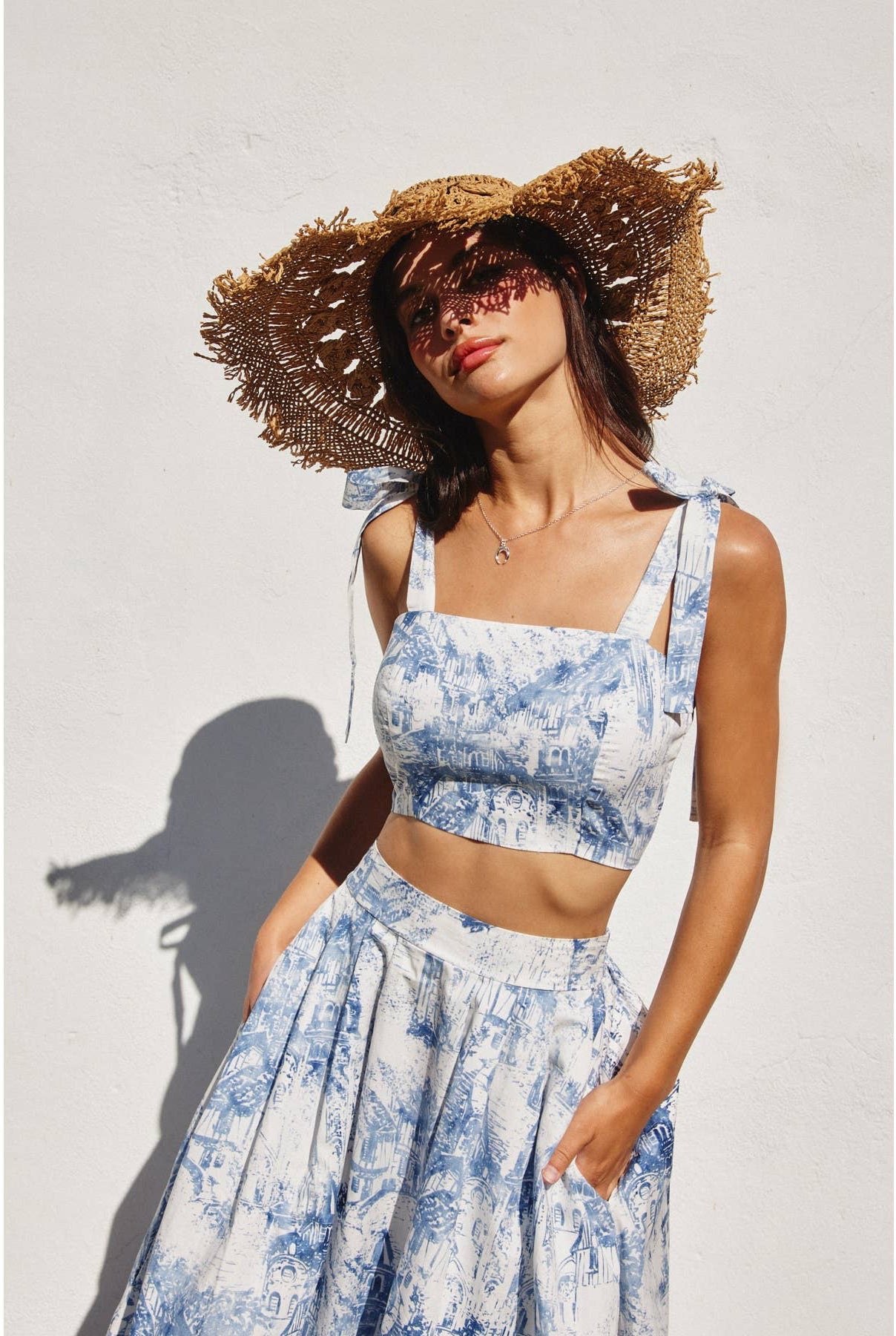 Coastline Cropped Top