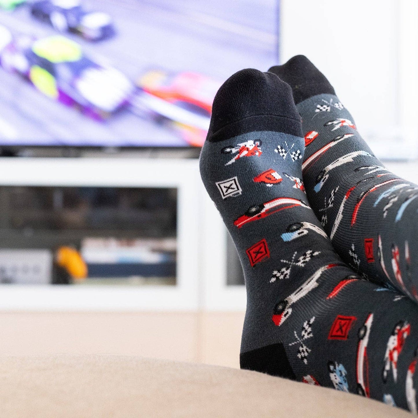 “I'd Rather Be Watching Racing” Socks