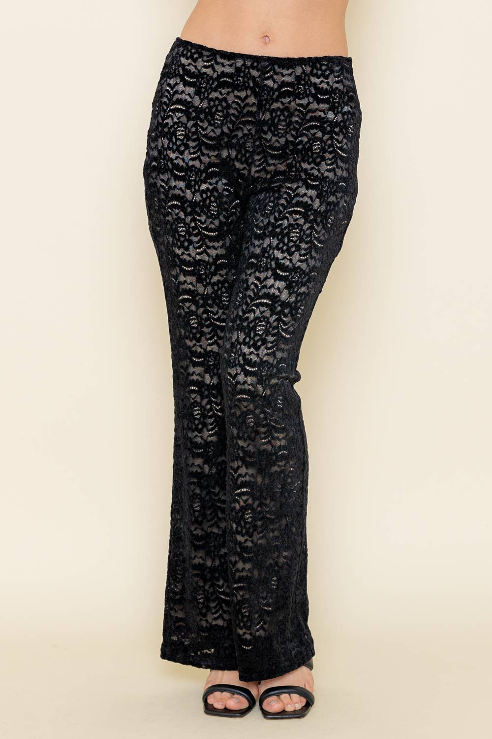 Lace Sheer Pants
