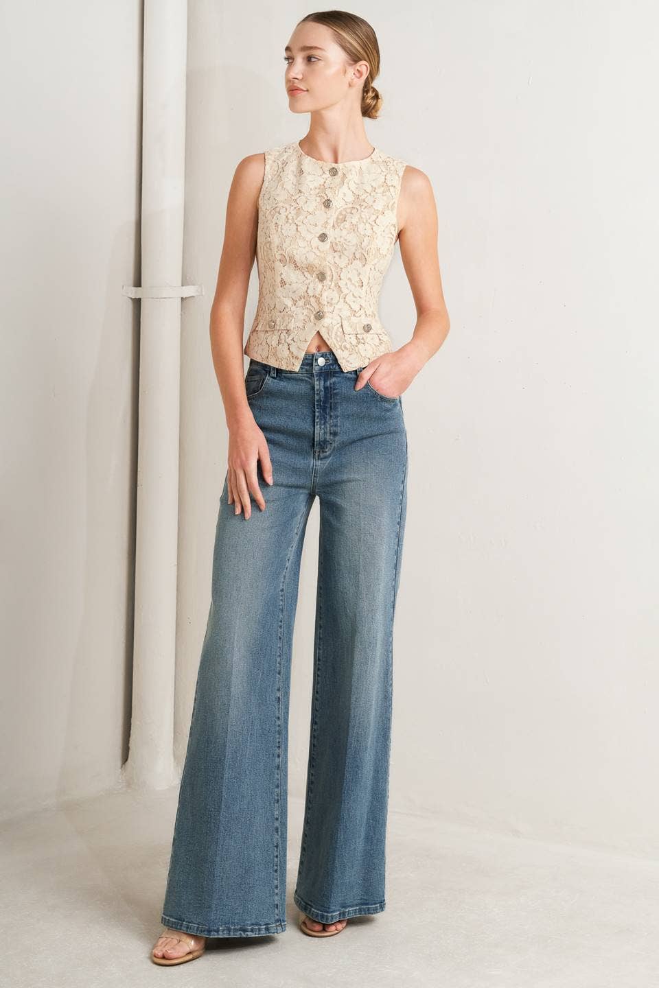 Heirloom Lace Vest