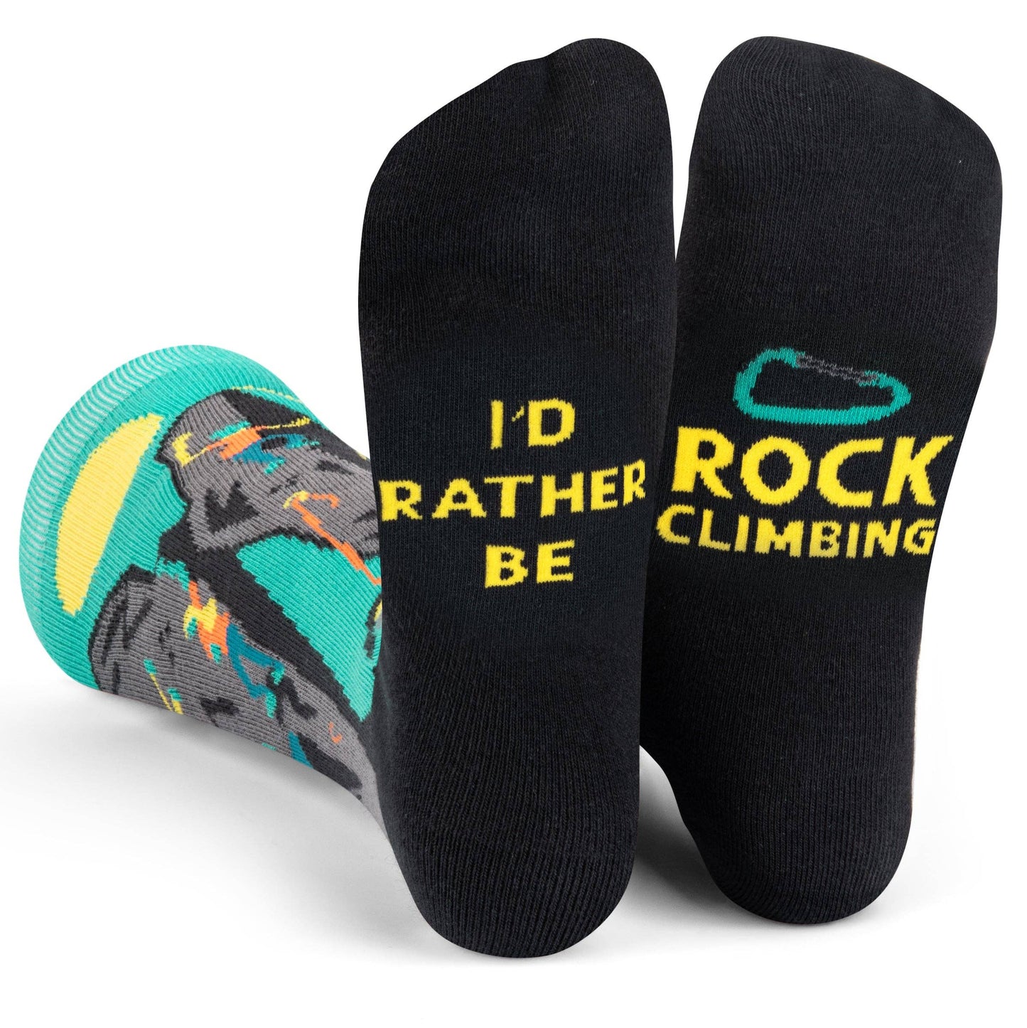 “I'd Rather Be Rock Climbing” Socks