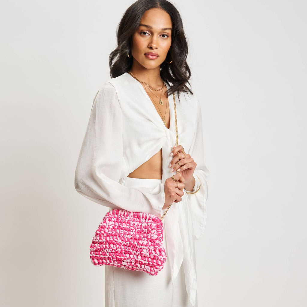 Raya Clutch - Hot Pink