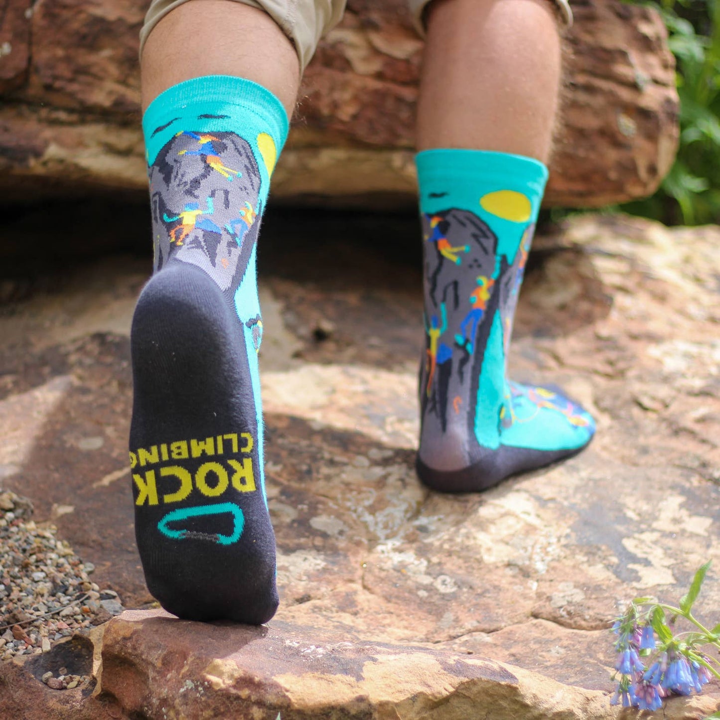 “I'd Rather Be Rock Climbing” Socks